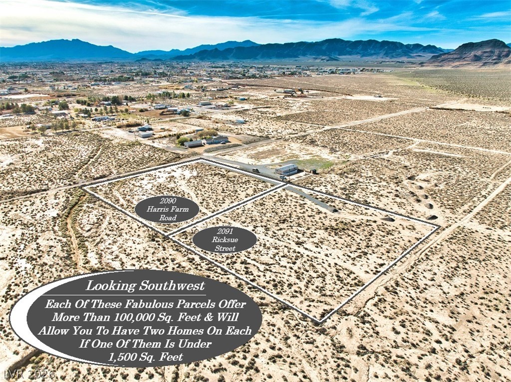 2090 Harris Farm Rd. & 2091 Ricksue Street Pahrump NV 89060