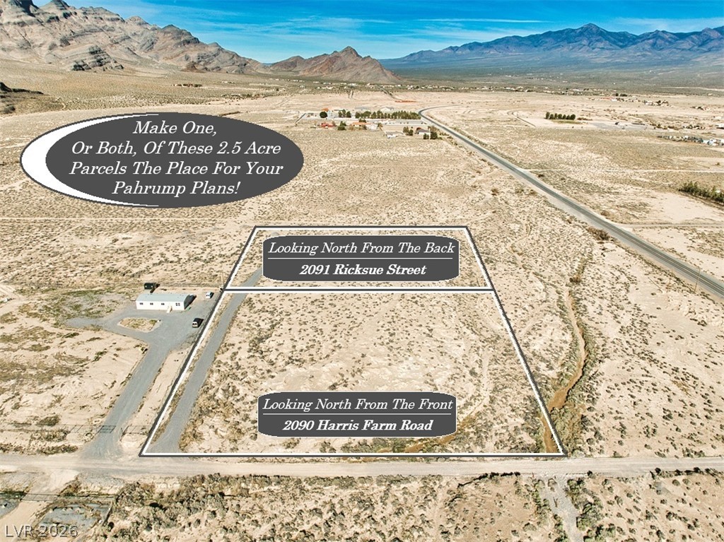 2090 Harris Farm Rd. & 2091 Ricksue Street Pahrump NV 89060