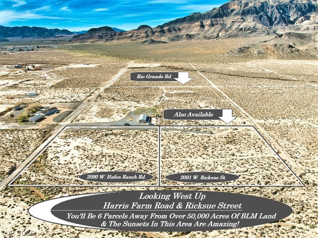 2090 Harris Farm Rd. & 2091 Ricksue Street Pahrump NV 89060