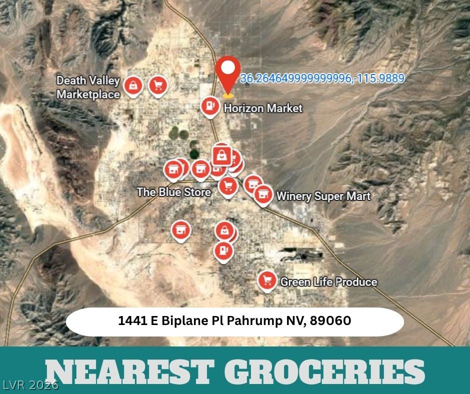 1441 East Biplane Place Pahrump NV 89060