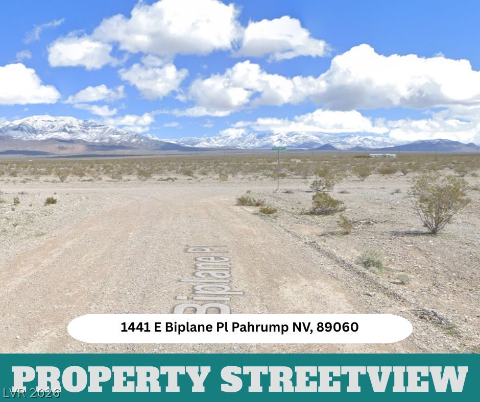 1441 East Biplane Place Pahrump NV 89060