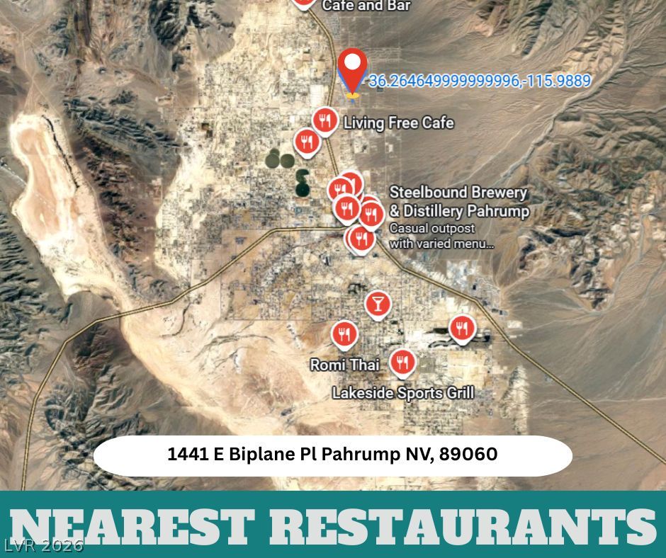 1441 East Biplane Place Pahrump NV 89060