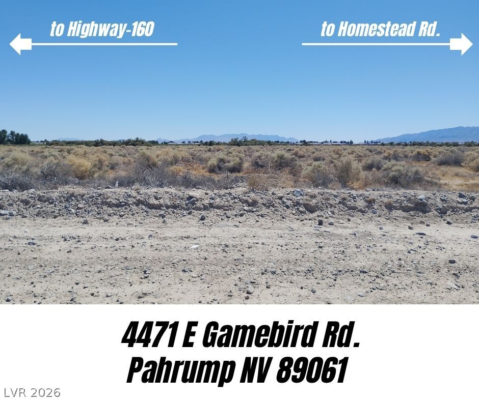 4471 East Gamebird Road Pahrump NV 89061