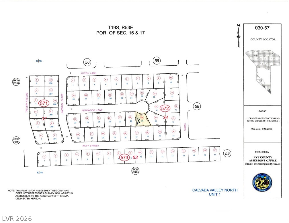 841 West Pearwood Lane Pahrump NV 89060