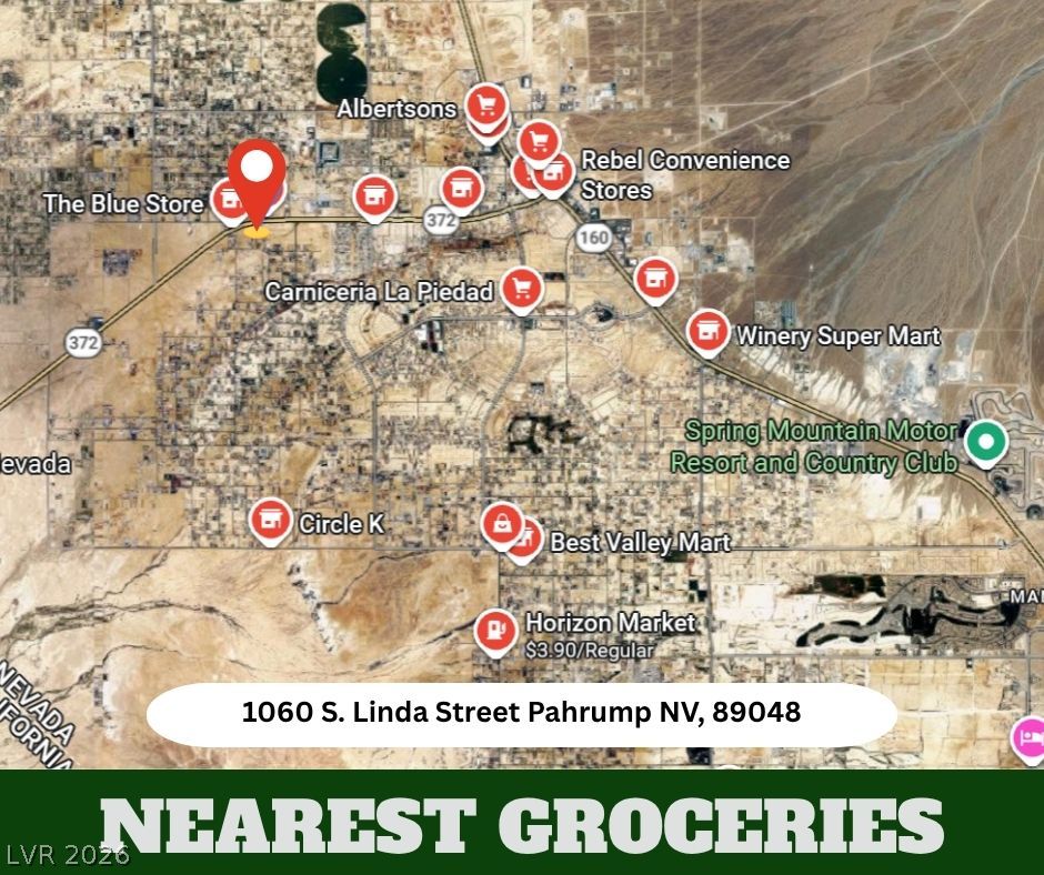 0000 South Linda Street Pahrump NV 89048