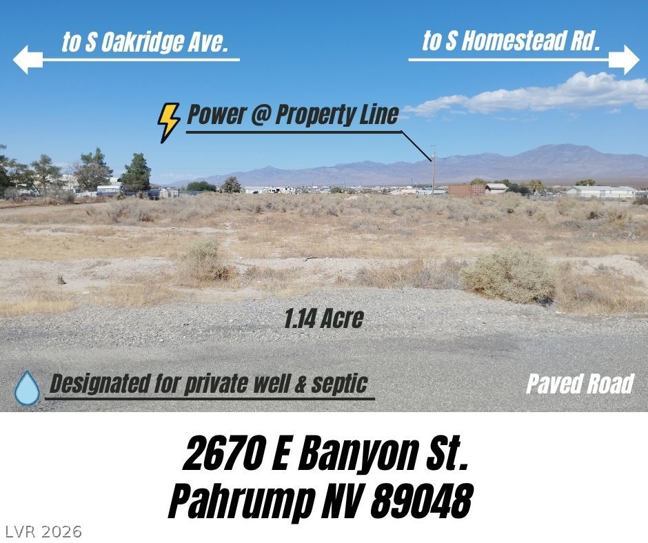 2670 Banyon Street Pahrump NV 89048