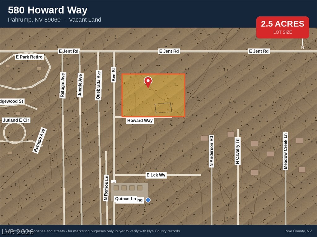 580 East Howard Way Pahrump NV 89060