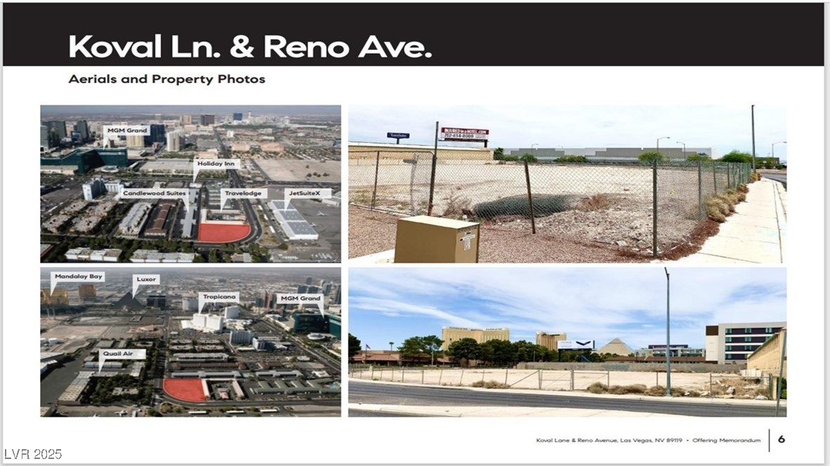 Reno Avenue & Koval Lane Las Vegas NV 89119