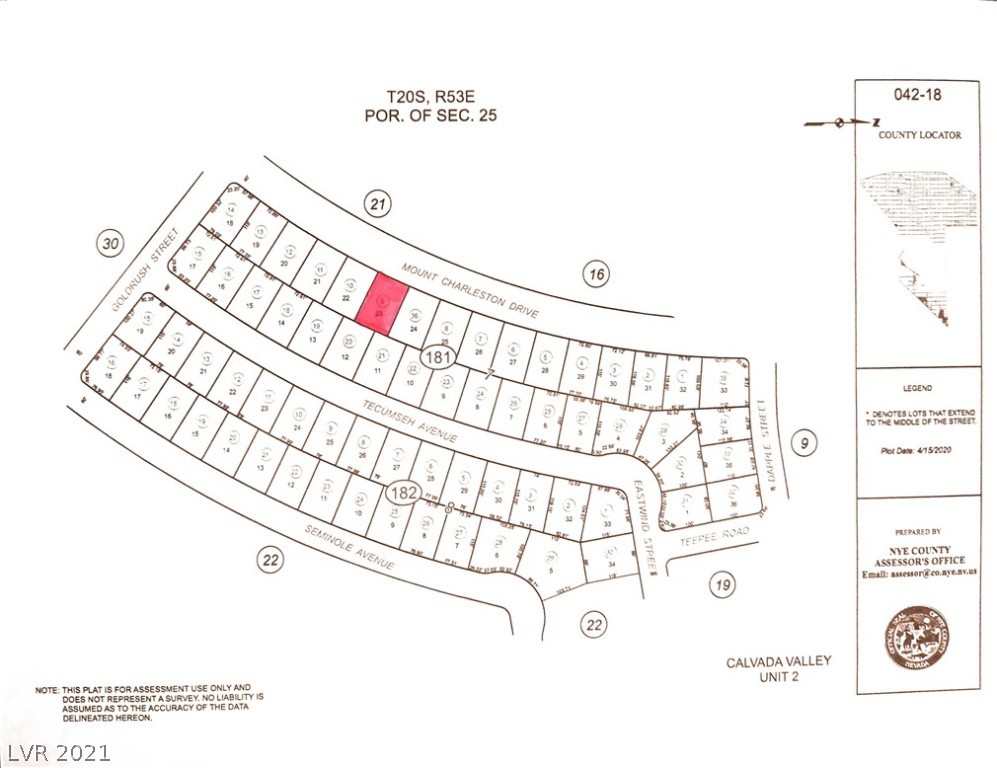 2291 Mount Charleston Drive Pahrump NV 89048