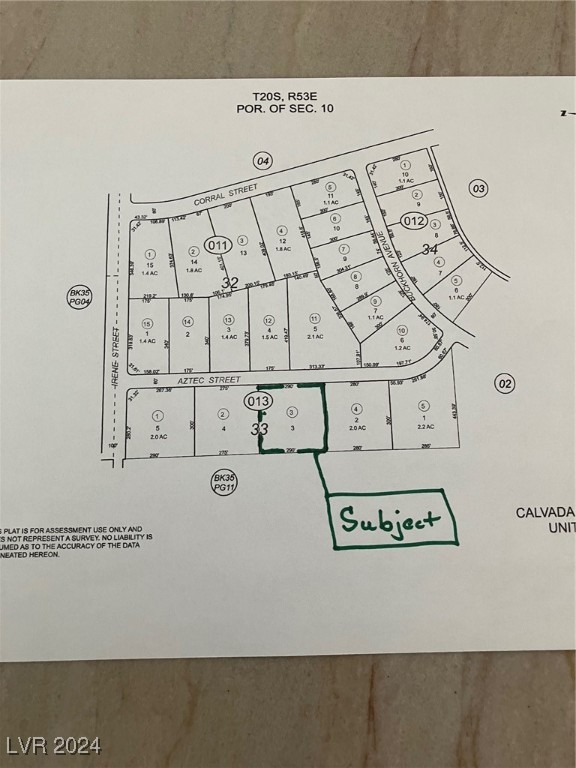 860 North Aztec Street Pahrump NV 89060