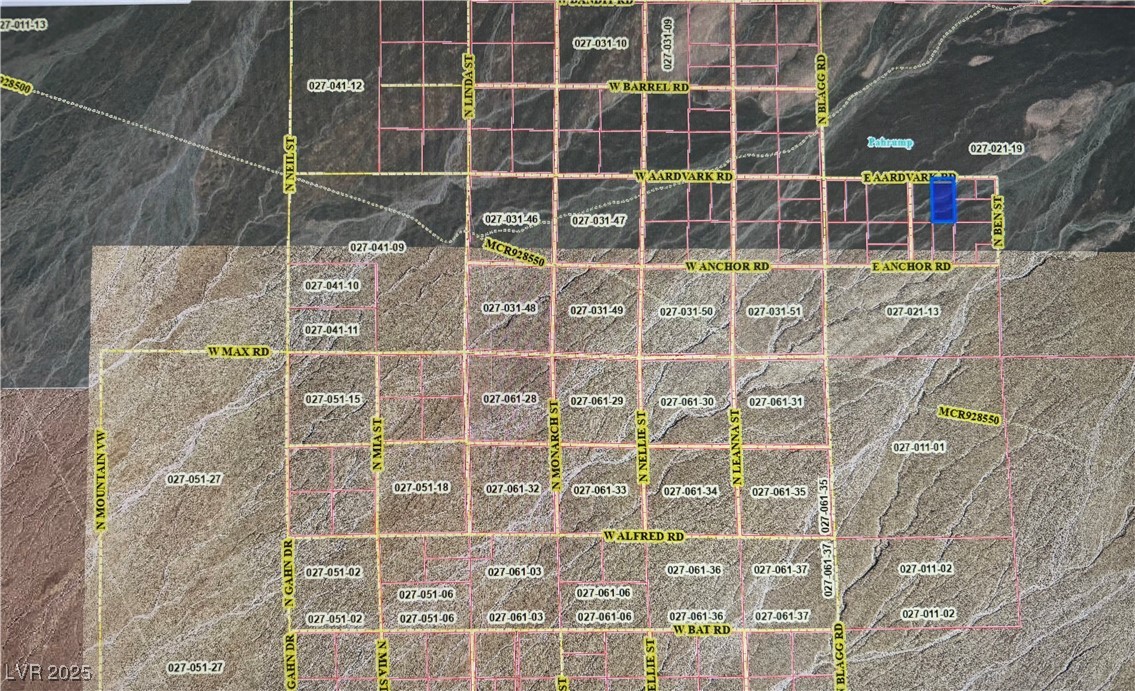 341 East Aardvark Road Pahrump NV 89020