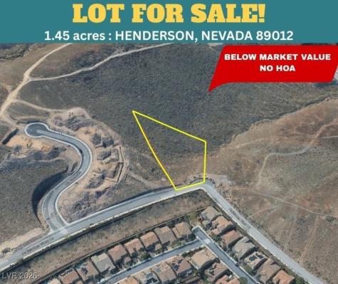0 Palisades View Drive Henderson NV 89012