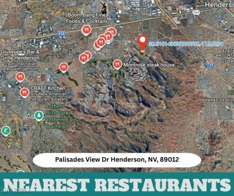 0 Palisades View Drive Henderson NV 89012