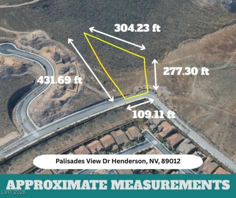0 Palisades View Drive Henderson NV 89012