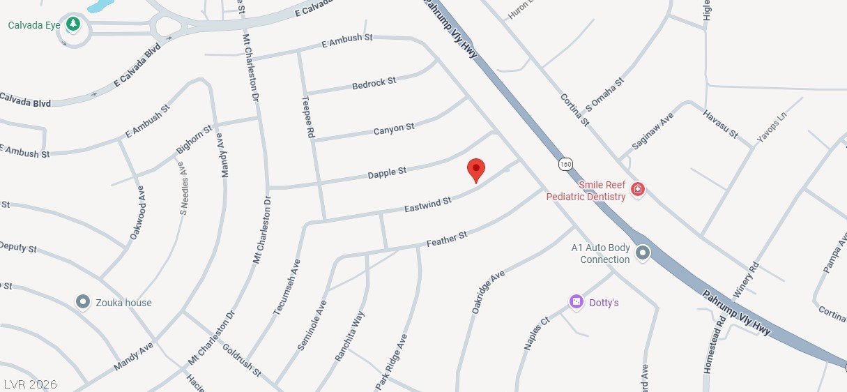 2690 East Eastwind Street Pahrump NV 89048