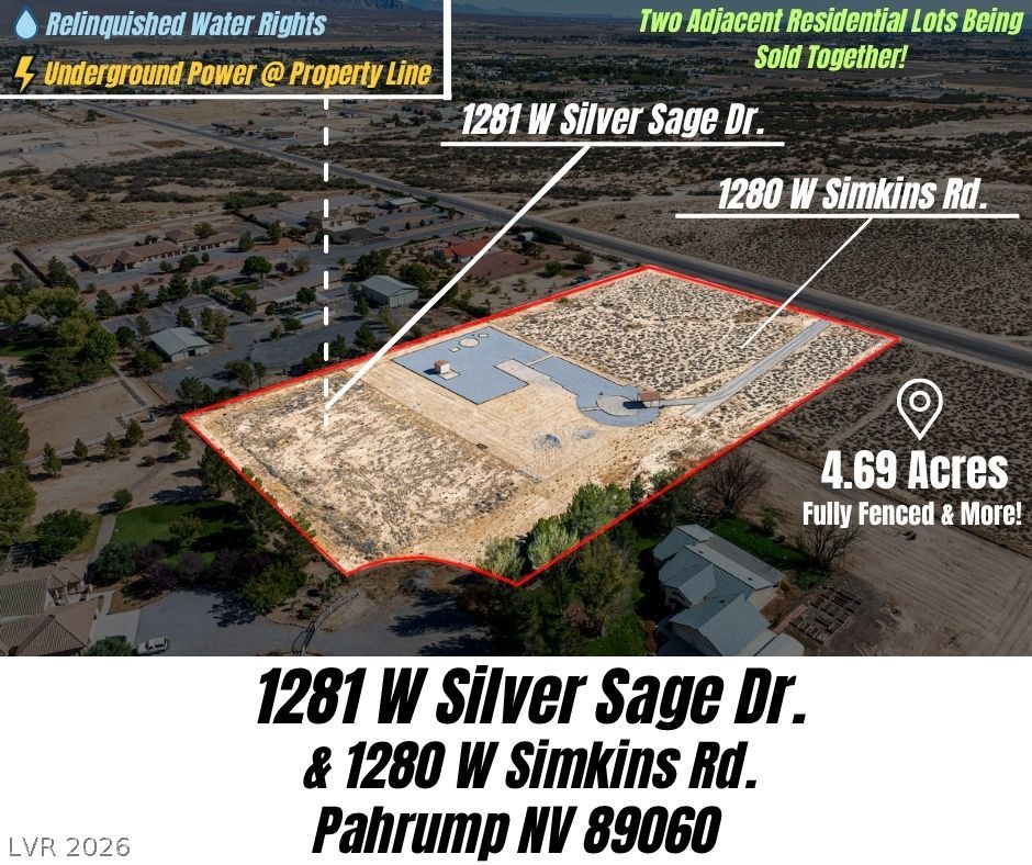 1281 West Silver Sage Drive Pahrump NV 89060