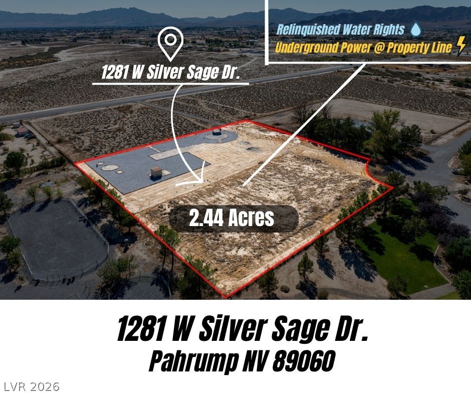 1281 West Silver Sage Drive Pahrump NV 89060