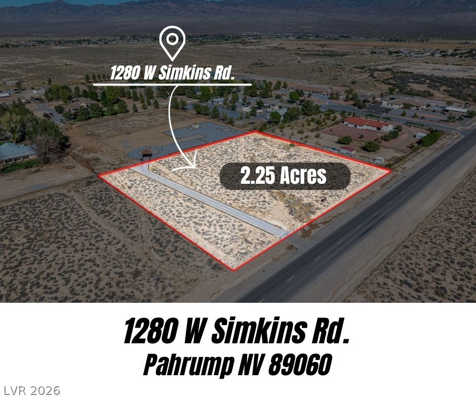 1281 West Silver Sage Drive Pahrump NV 89060