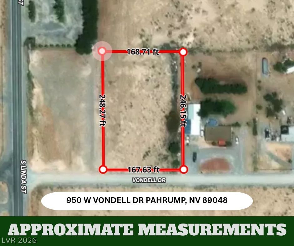 950 Vondell Drive Pahrump NV 89048