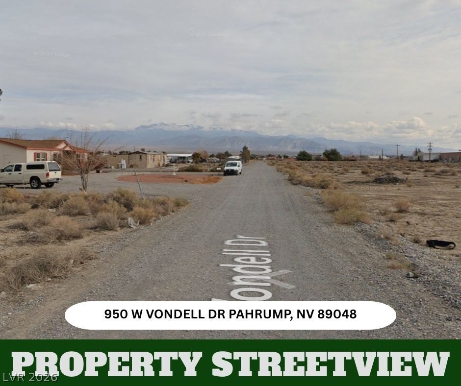 950 Vondell Drive Pahrump NV 89048