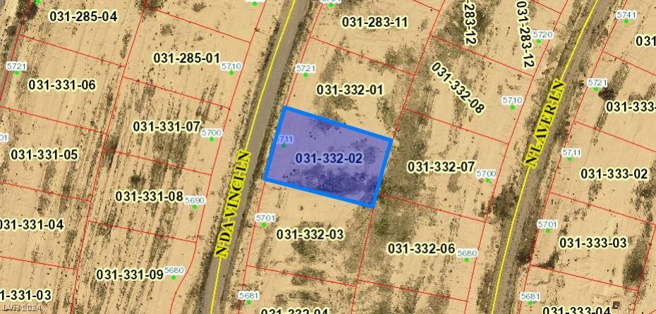 5711 North Da Vinci Lane Pahrump NV 89060