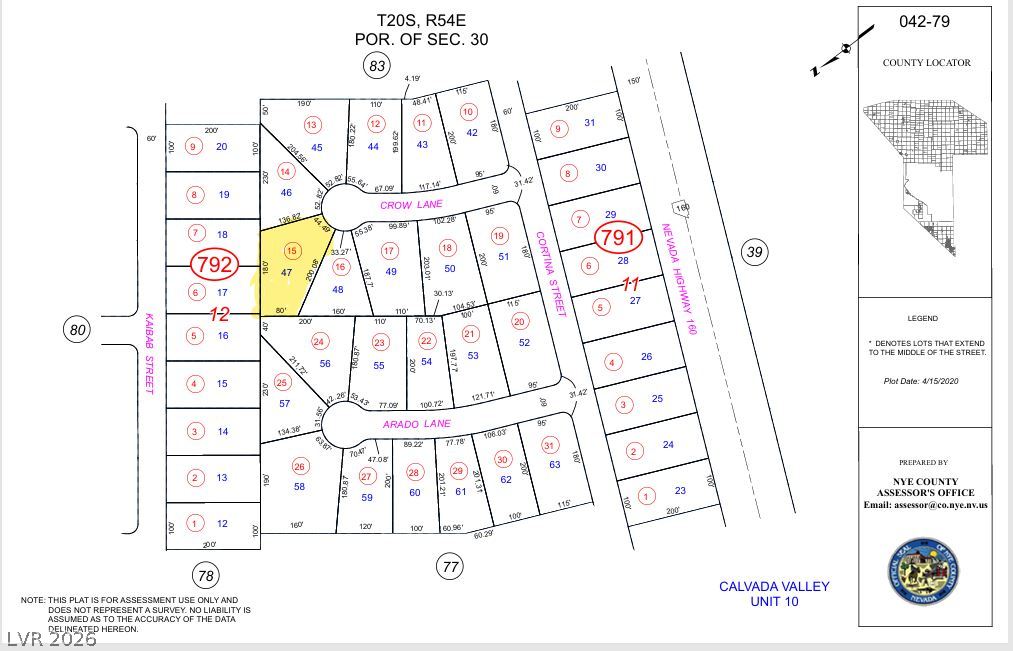 2320 South Crow Lane Pahrump NV 89048
