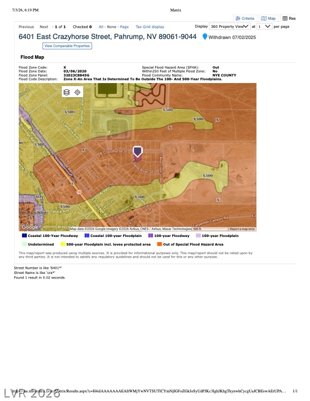 6401 East Crazyhorse Street Pahrump NV 89061