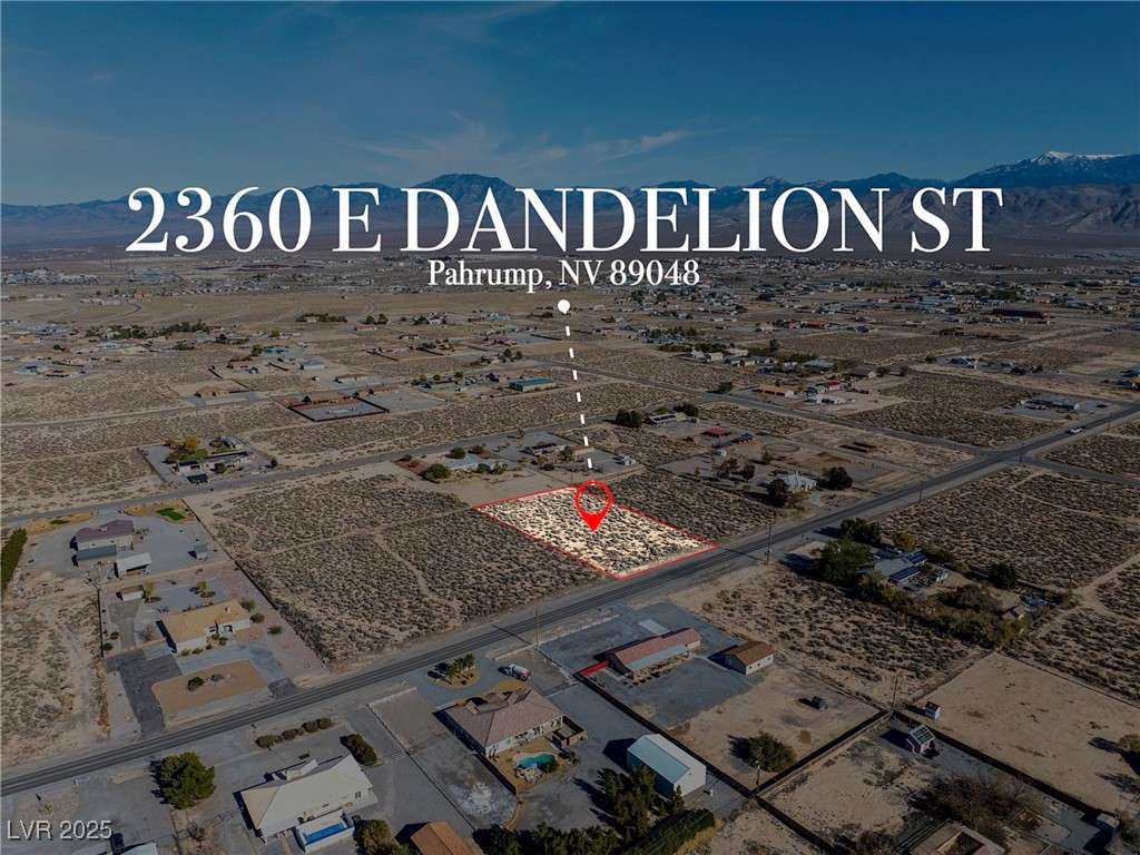 2360 East Dandelion Street Pahrump NV 89048