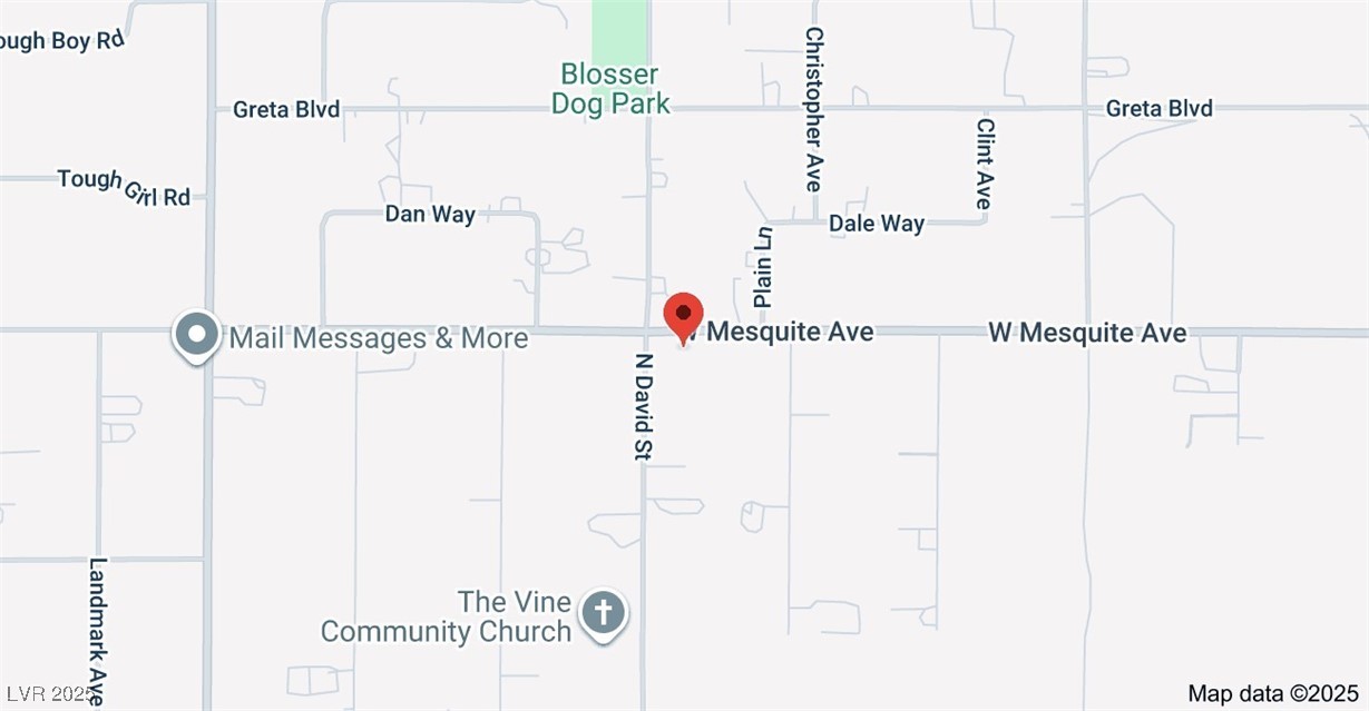 1981 North David Street Pahrump NV 89060