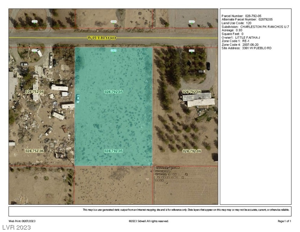 3361 Pueblo Road Pahrump NV 89048