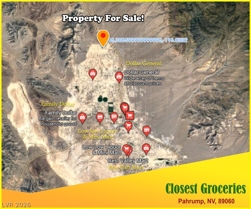 5960 North Linda Street Pahrump NV 89060