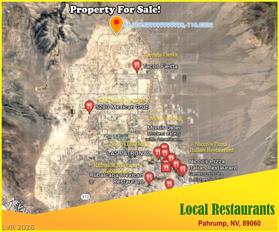 5960 North Linda Street Pahrump NV 89060