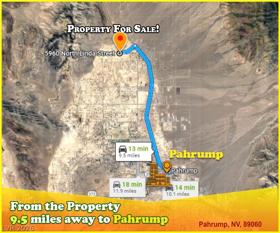 5960 North Linda Street Pahrump NV 89060