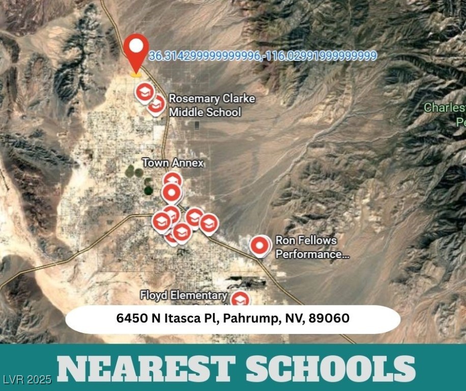 6450 North Itasca Place Pahrump NV 89060