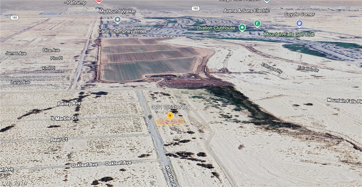 3801 East Whistler Road Pahrump NV 89048