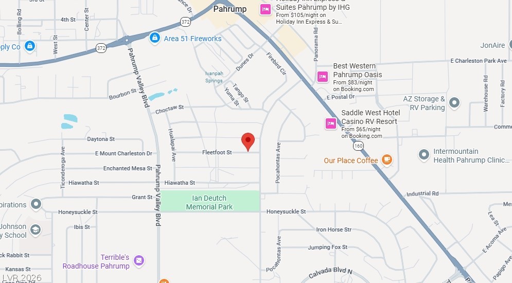 1750 Fleetfoot Street Pahrump NV 89048