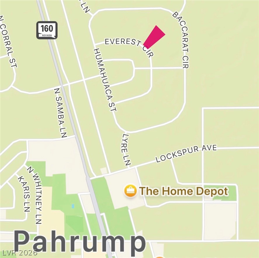 1741 North Everest Circle Pahrump NV 89060