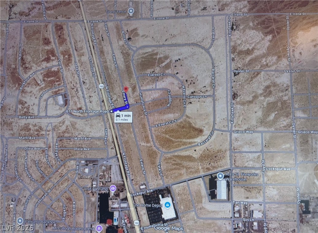 661 North Emery Street Pahrump NV 89060