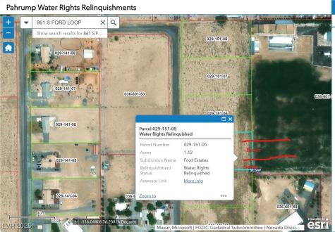 861 South Ford Loop Pahrump NV 89048