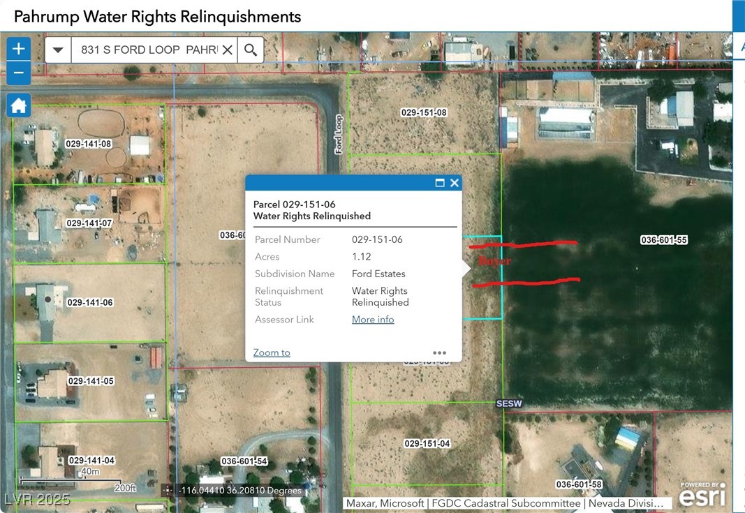 861 South Ford Loop Pahrump NV 89048