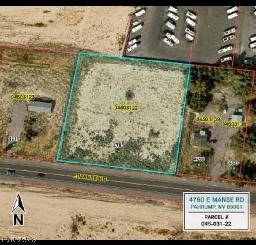 4760 East Manse Road Pahrump NV 89061