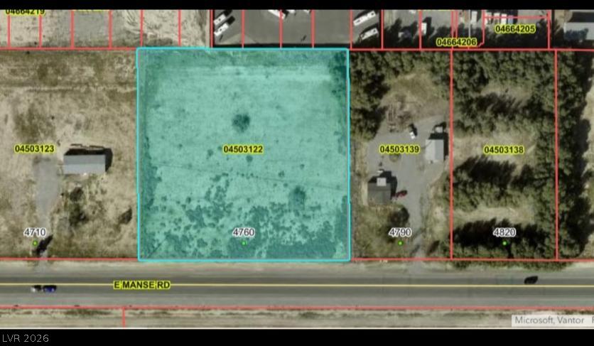 4760 East Manse Road Pahrump NV 89061