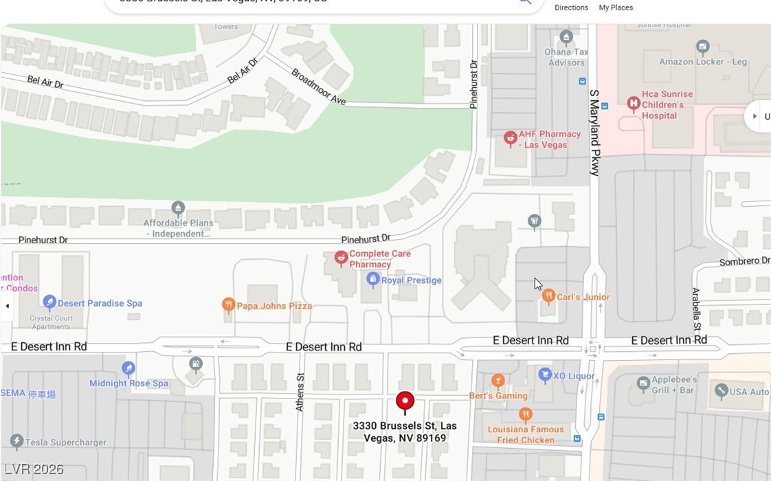 3330 Brussels Street Las Vegas NV 89169