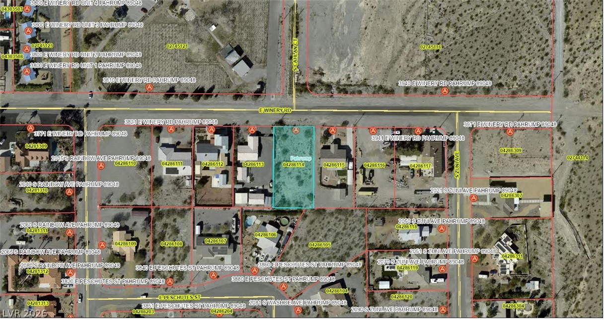3881 East Winery Road Pahrump NV 89048