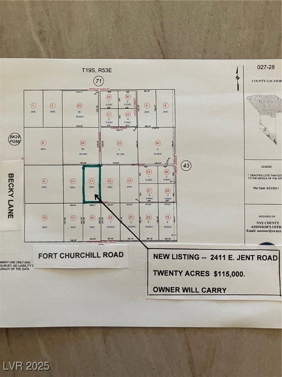 2411 East Jent Road Pahrump NV 89060