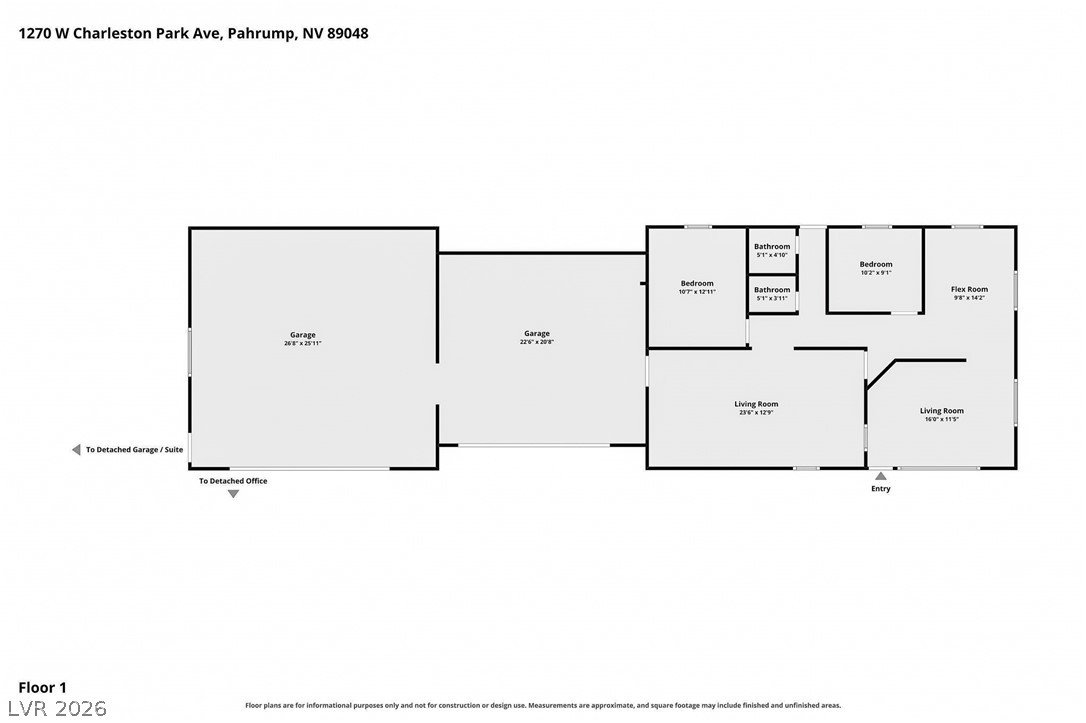 1270 West Charleston Park Avenue Pahrump NV 89048