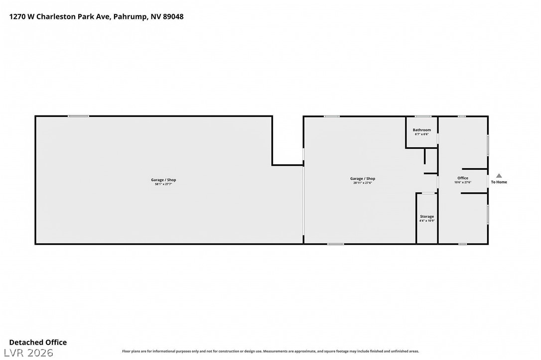 1270 West Charleston Park Avenue Pahrump NV 89048