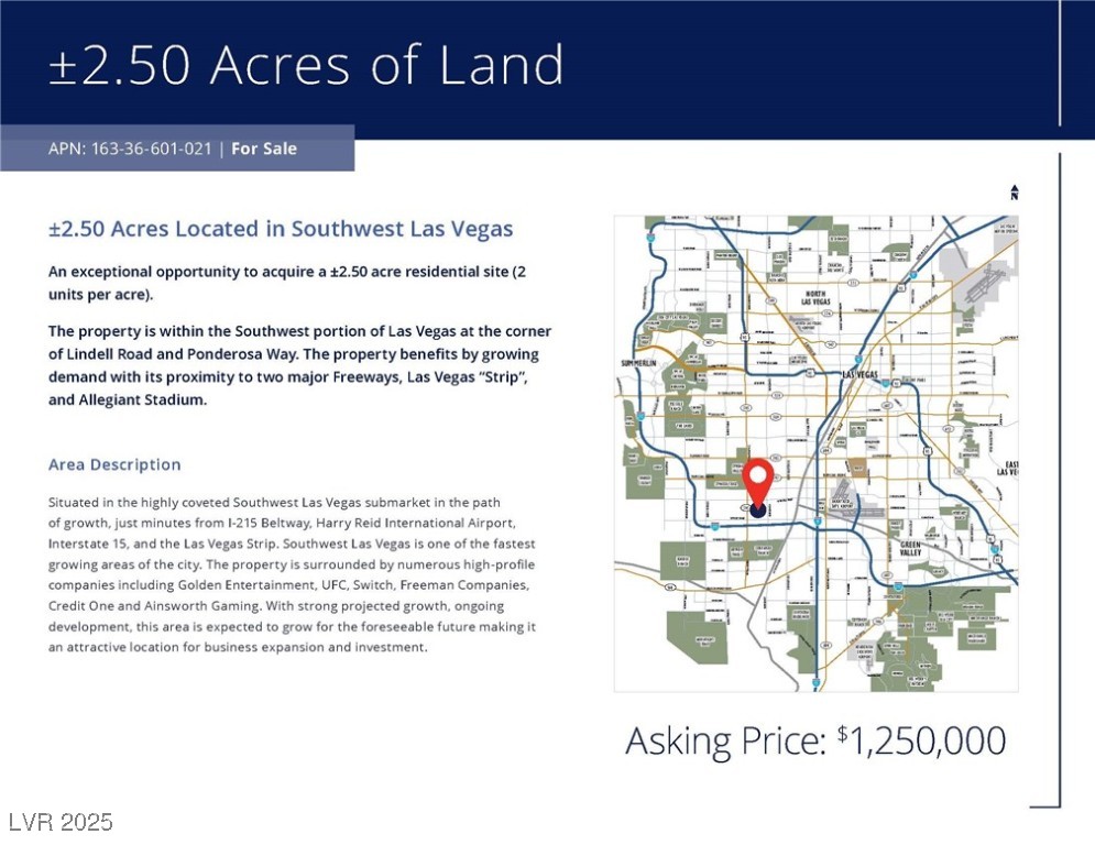 South Lindell Road Las Vegas NV 89118