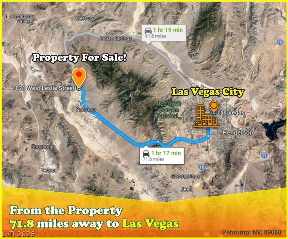 1021 West Leslie Street Pahrump NV 89060