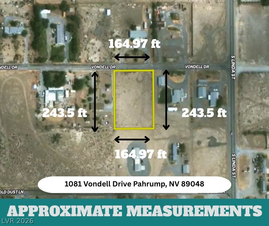1081 Vondell Drive Pahrump NV 89048